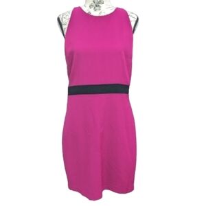 Badgley Mischka Belle fuchsia dress size 10
